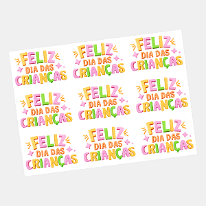 DTF UV Tamanho A5 (21x15cm) - Dia das Crianças (VARIOS MODELOS)