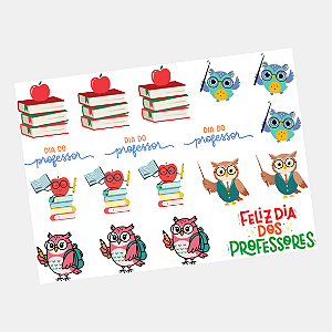 DTF UV Tamanho A5 (21x15cm) - Dia dos Professores (VARIOS MODELOS)