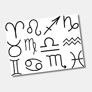 DTF UV Tamanho A5 (21x15cm) - Signos