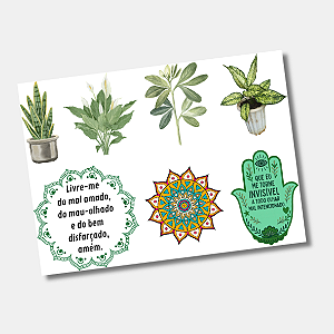 DTF UV Tamanho A5 (21x15cm) - Proteção