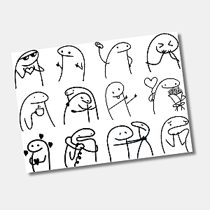 DTF UV Tamanho A5 (21x15cm) - Flork