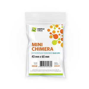Sleeves Mini Chimera 43 X 65 Mm (Blue Core)