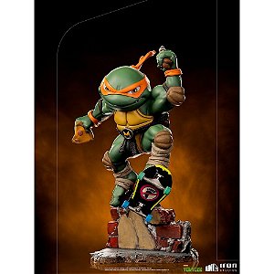 Estátua Michelangelo - TMNT - MiniCO - Iron Studios