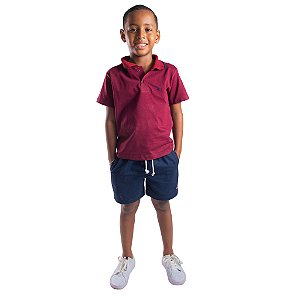 CAMISA GOLA POLO INFANTO JUVENIL MENINO