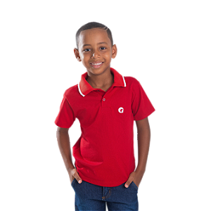 CAMISA GOLA POLO INFANTIL MENINO