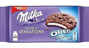 MILKA COOKIE SENSATIONS OREO CREME 156GR - POLÔNIA