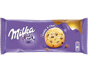 MILKA COOKIE FURSECURI CU CIOCOLATA 135GR - POLONIA