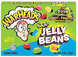 WARHEADS JELLY BELLY SOUR 113GR - EUA