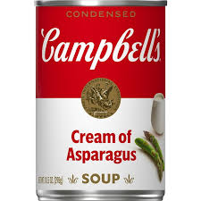 CAMPBELLS CREAM OF ASPARAGUS SOUP 298GR - EUA