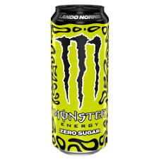 MONSTER ENERGY LANDO NORRIS ZERO 500ML - IRLANDA