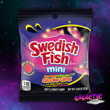 Swedish Fish Mini Glowups 87g - Mexico