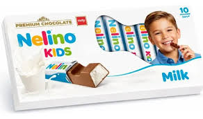 Chocolate Nelino Kids Milk 125g - Servia