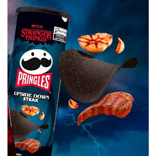 Pringles Stranger Things Black Chips 100g - Brasil