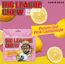 Big League Chew Pink Lemonade 60g