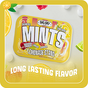 Big Sky Mints Lemonade Stand 50g - Canada