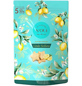 Biscoito Butter Cookies Limão Siciliano 250g