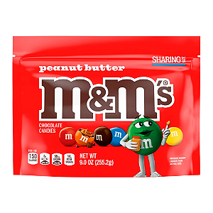M&M Peanut Butter Sharing Size Mars 255g - United States
