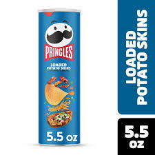 Pringles Loaded Potato Skins Tubo 158G - EUA