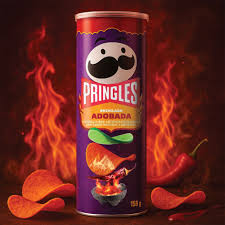 Pringles Enchilada Adobada Tubo 158G - EUA