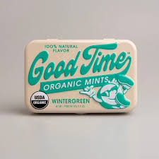 Good Time Mints Orgânicas Wintergreen 40g - Canada