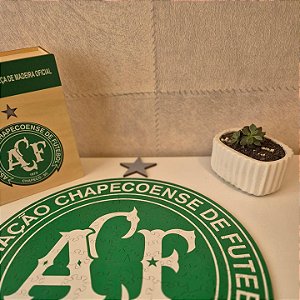 Quebra-Cabeça madeira escudo Chapecoense