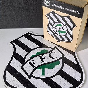 Quebra-Cabeça madeira escudo Figueirense