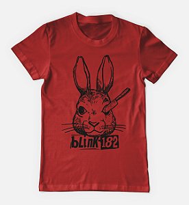 Camiseta Blink-182 Edging Vermelha