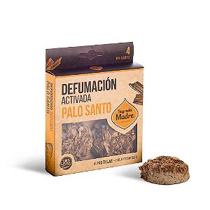 Pastilha De Defumação Ativada Palo Santo X4