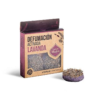 Pastilha De Defumação Ativada Lavanda X4