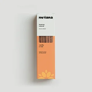Incenso Natural Nirvana Baunilha e Mel