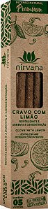 Incenso Natural Nirvana Premium Cravo com Limão