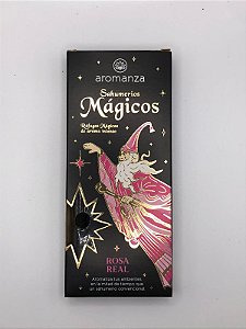 Incenso Aromanza Magicos - Rosa Real