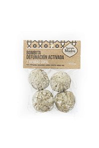 Bombita Defumacion Activada x4 Sagrada Madre -7 Hierbas Copal (Sacolinha)