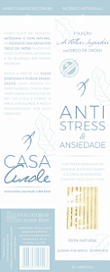 Incenso Cia do Aroma - Anti stress e ansiedade