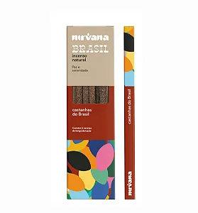 INCENSO NIRVANA BRASIL - CASTANHAS DO BRASIL x5