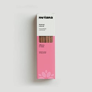 Incenso Natural Nirvana olibano e rosas
