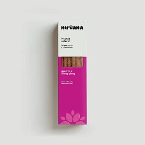 Incenso Geranio e Ylang Natural Nirvana