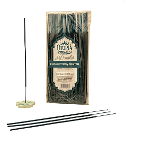 Sahumerios Utopía Mil Templos –  Eucalipto e mentol (100 Unidades)