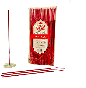 Sahumerios Utopía Mil Templos –  Frutilla (100 Unidades)