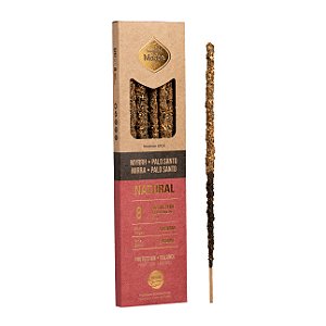 Incenso dos Aromas Naturais Mirra e Palo santo