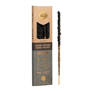 Incenso dos Aromas Naturais Olibano e Palo santo