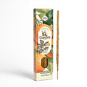Incenso Sagrada Madre Garden- Citronela Laranja com pimenta