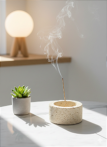 DUPLICADO - Porta incenso triangular lotus