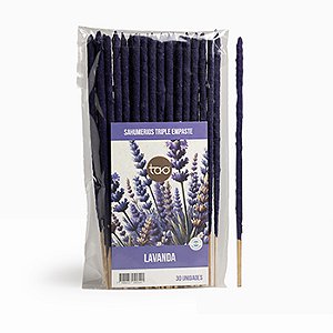 Pacote de Incensos TAO - 30 Unidades - Lavanda