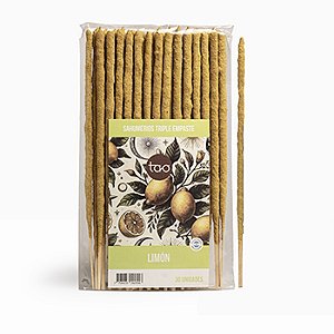 Pacote de Incensos TAO - 30 Unidades - Limão