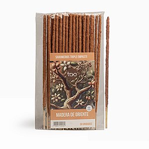 Pacote de Incensos TAO - 30 Unidades - Madeira do oriente