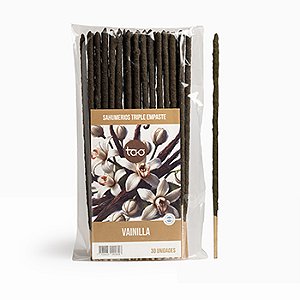 Pacote de Incensos TAO - 30 Unidades -Vainilla