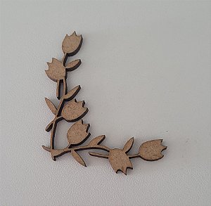 Cantoneira em MDF - MOD 1 - 4 peças