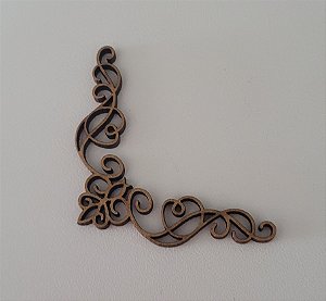 Cantoneira em MDF - MOD 2 - 4 peças