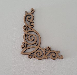 Cantoneira em MDF - MOD 3 - 4 peças